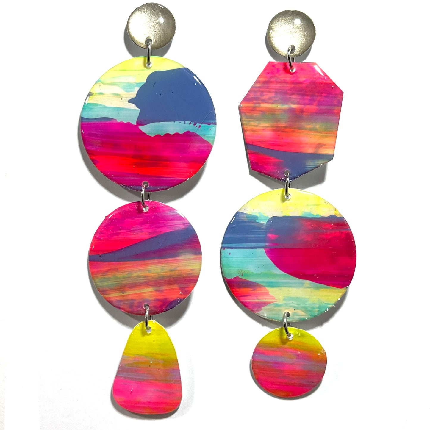 COLOR korall & kék
