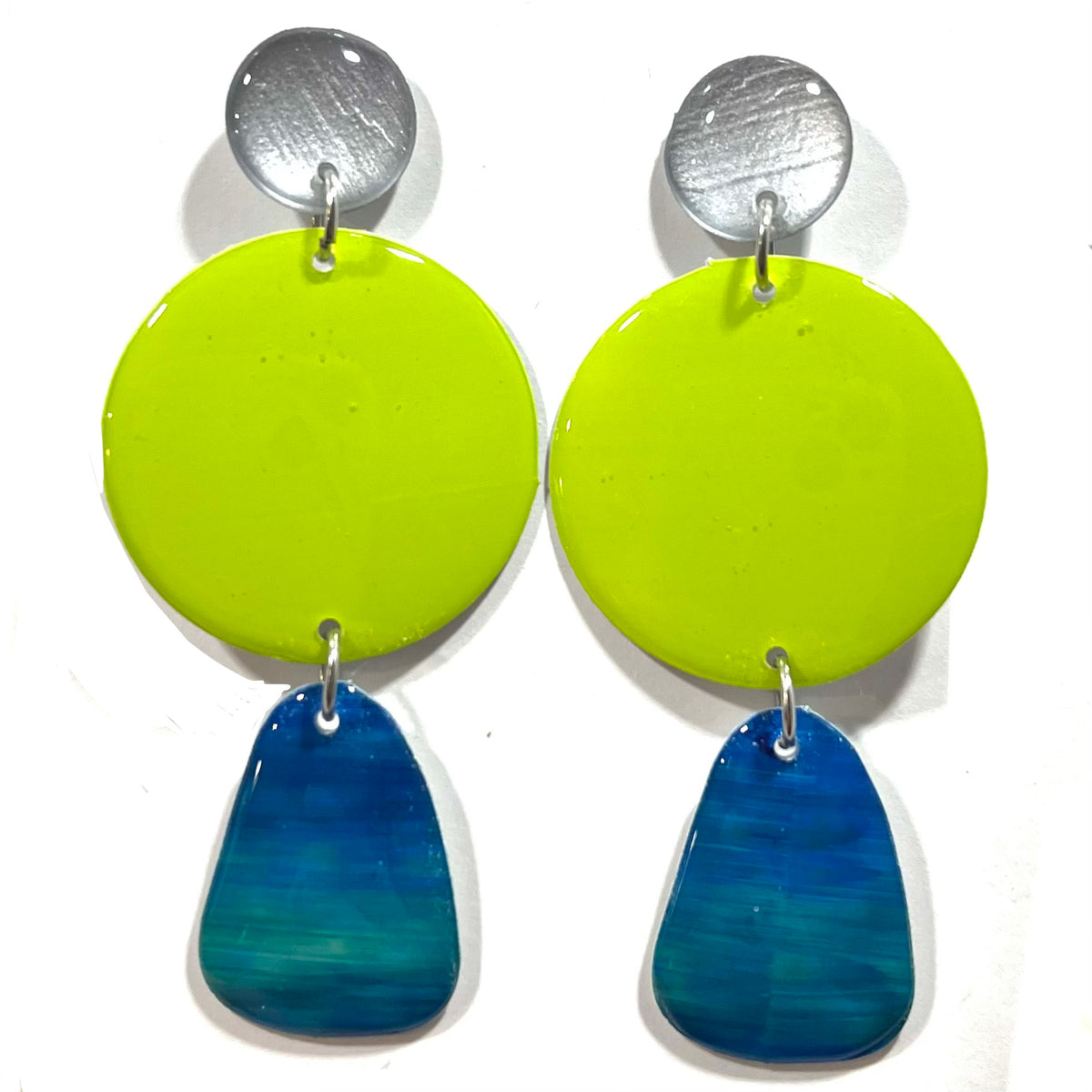COLOR lime & ezüst 5886