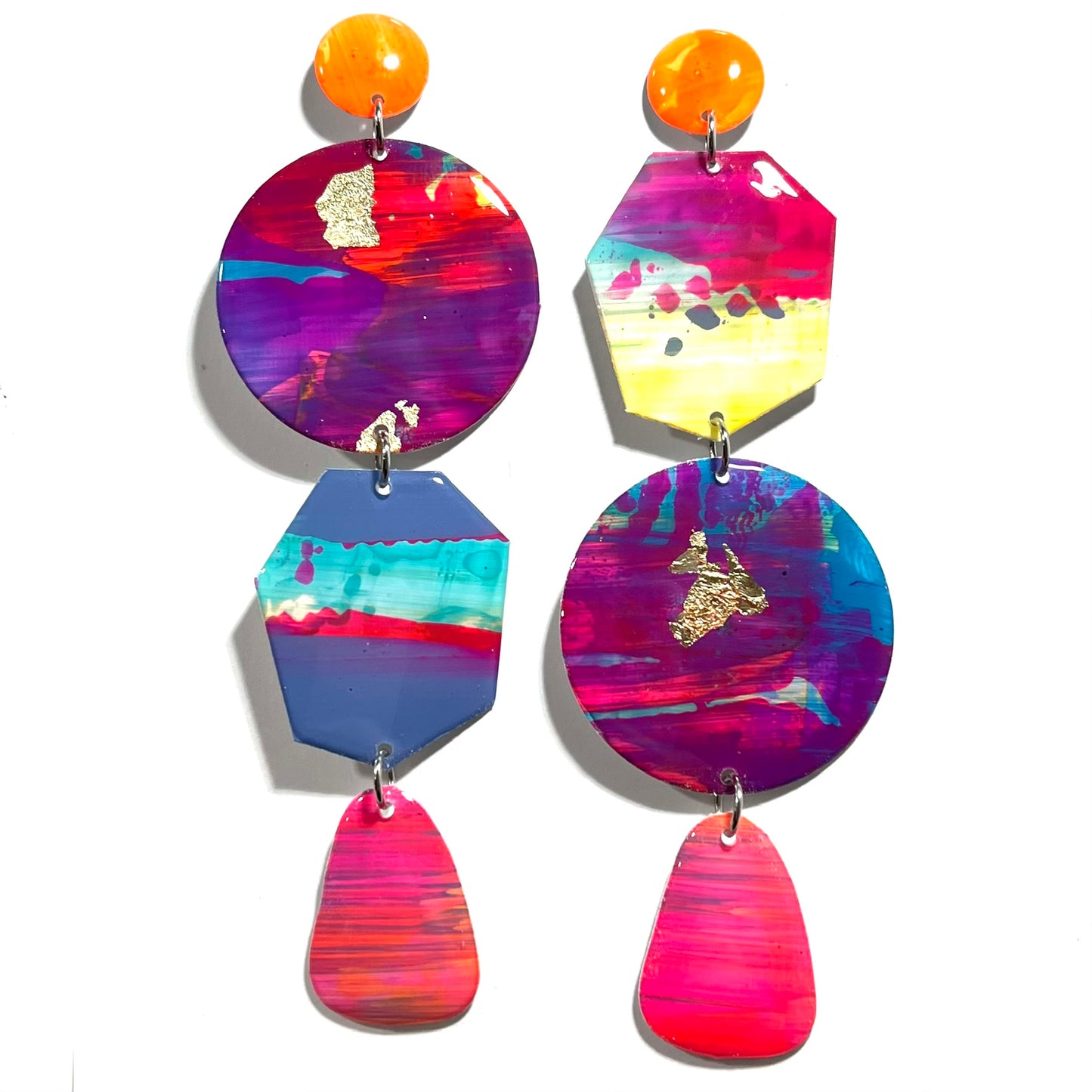 COLOR korall & arany
